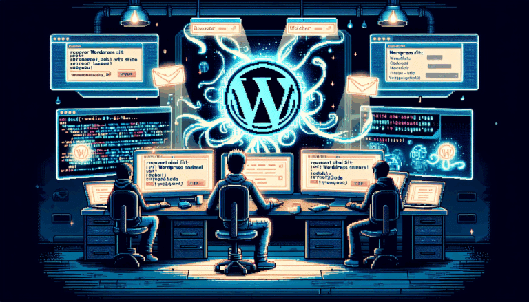 recover hacked wordpress site