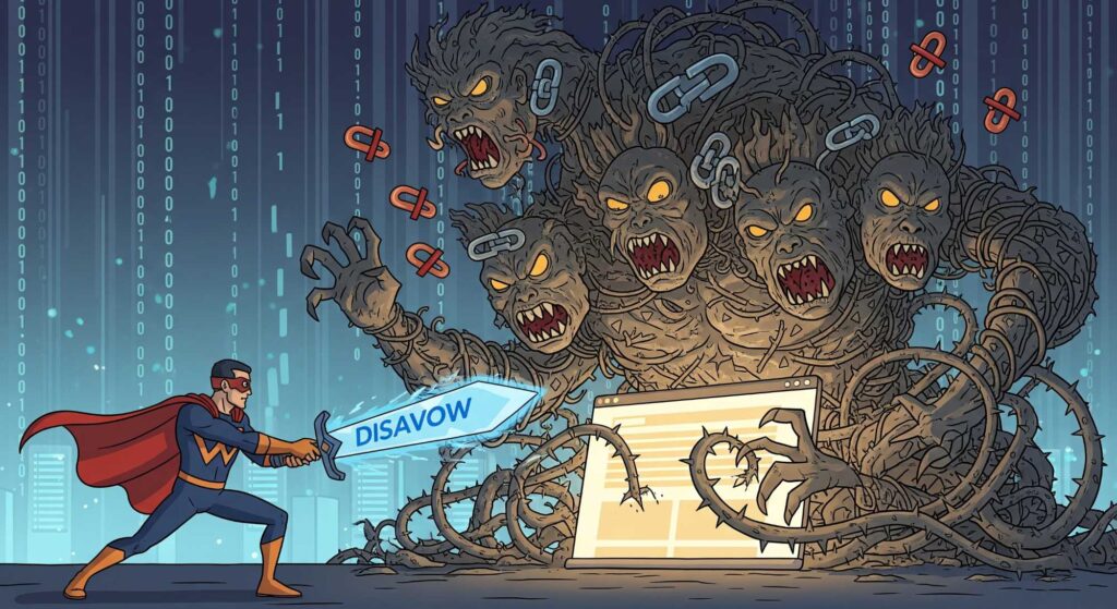 disavow toxic backlinks