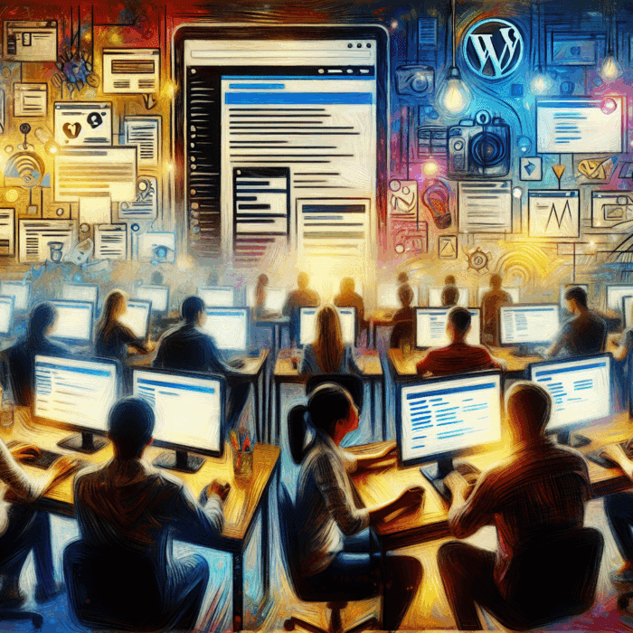 how to create a website with wordpress