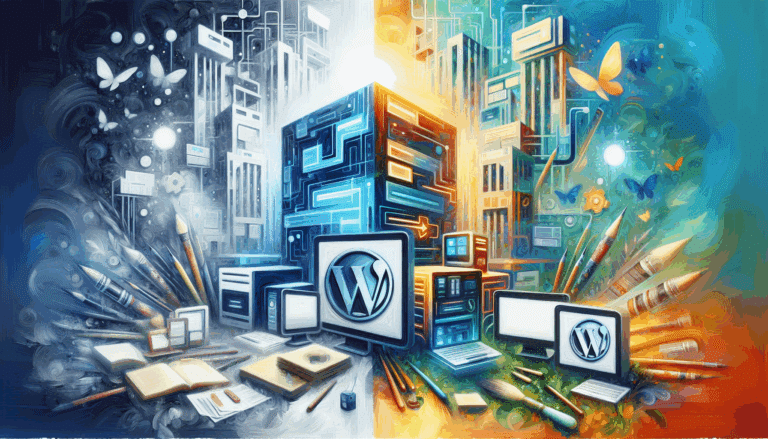 wordpress com vs org