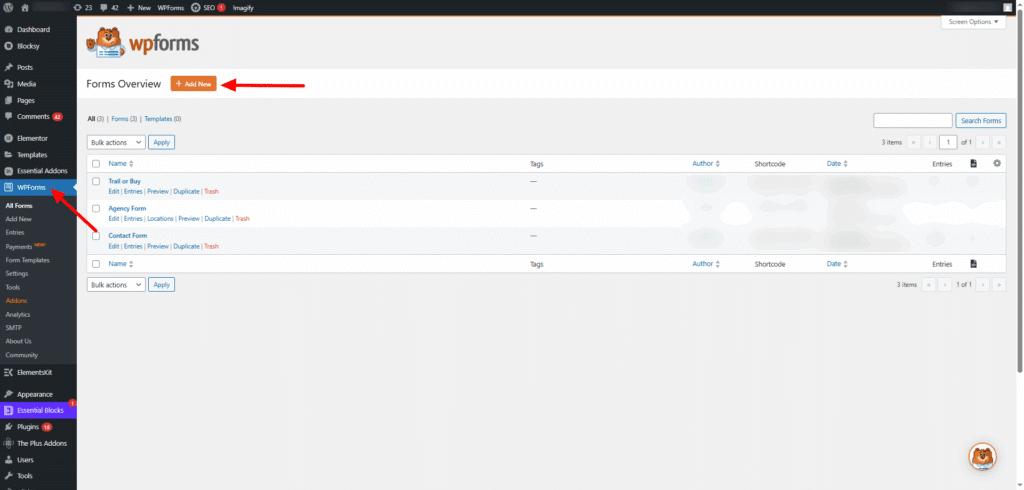 WPform