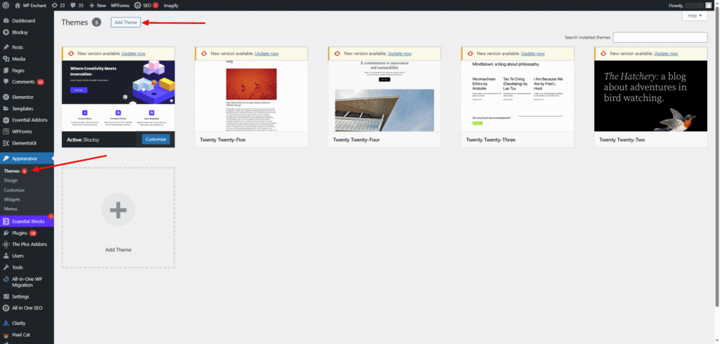 WordPress themes
