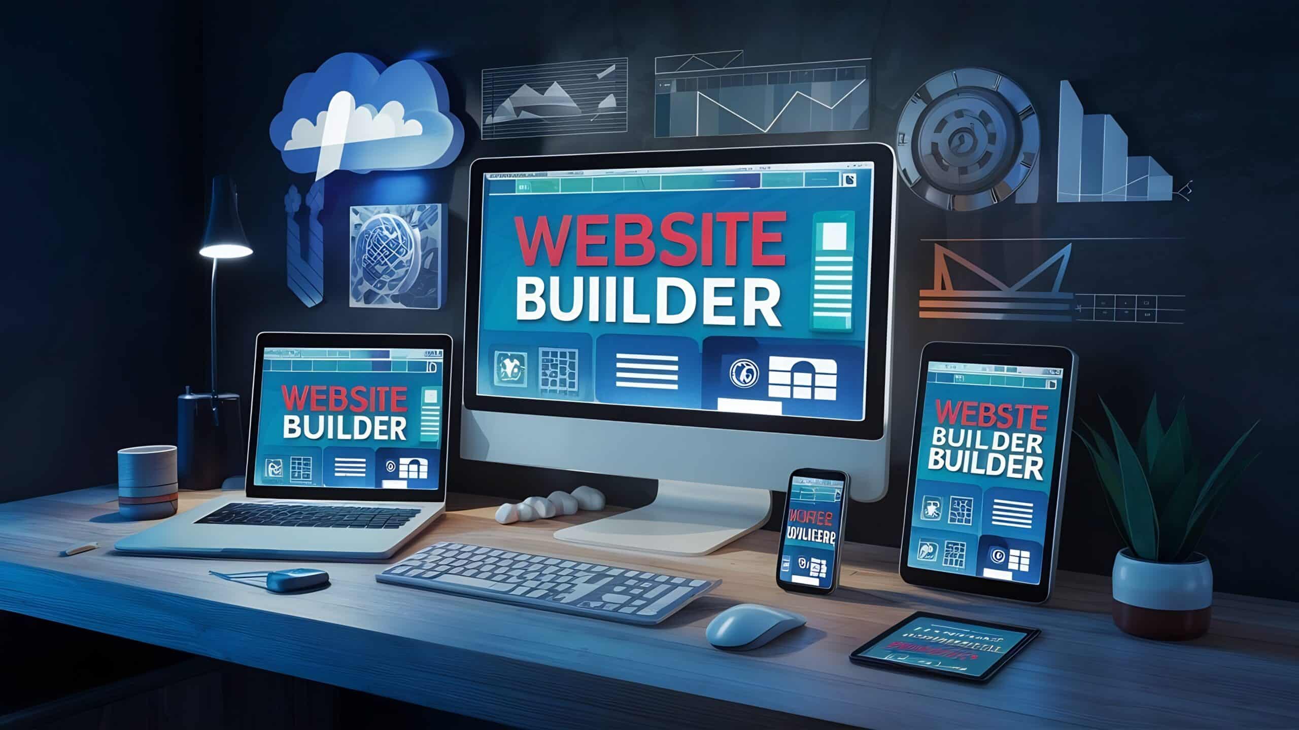 Drag and drop website builders