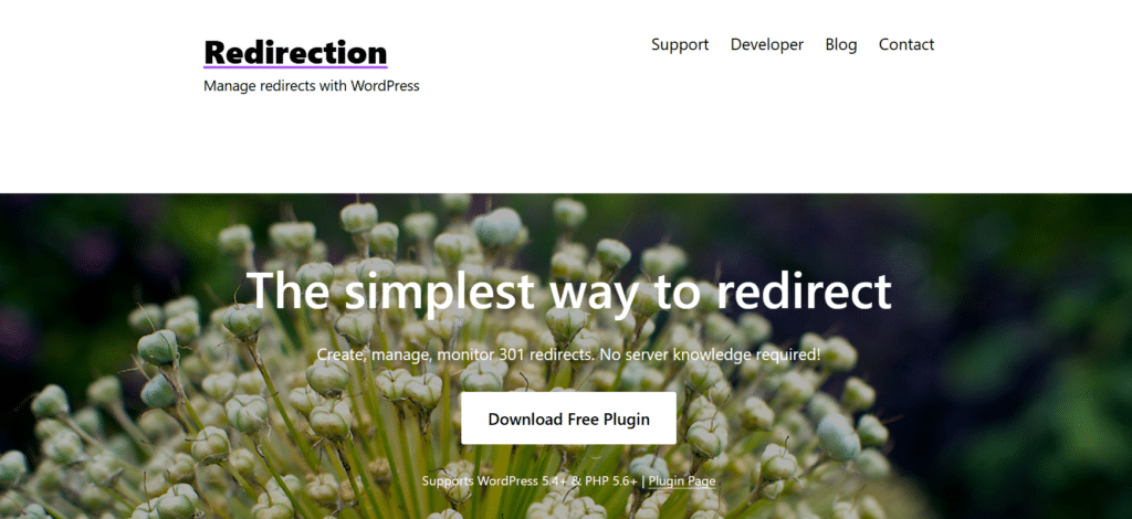 WordPress URL redirect plugin