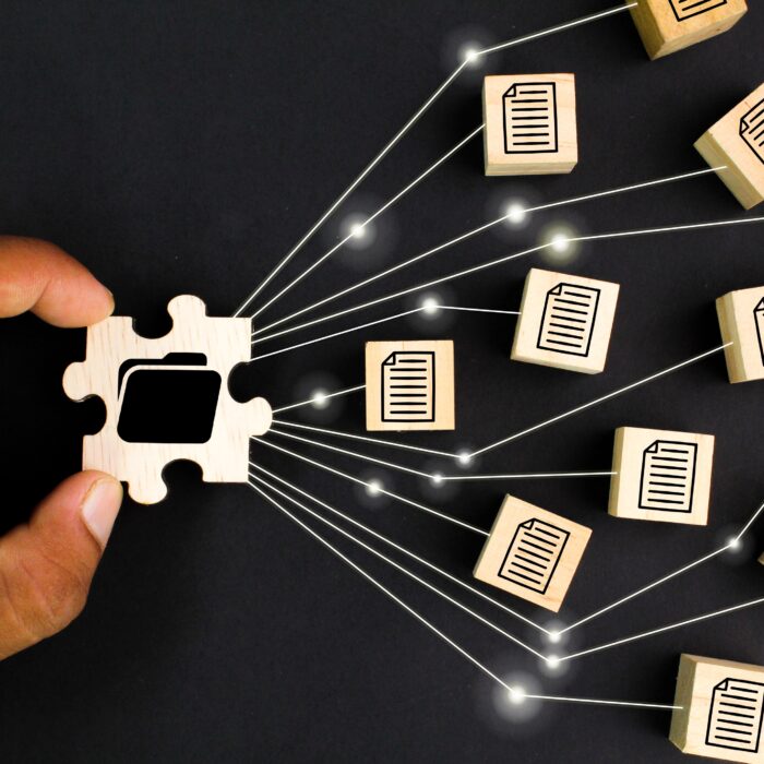 blog topic cluster illustration